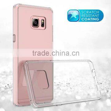 Samco Factory Price Cover Phone Case, Hybrid Transparent Back and Shock Absorption TPU Clear Case for Samsung Galaxy Note 7 photo-3