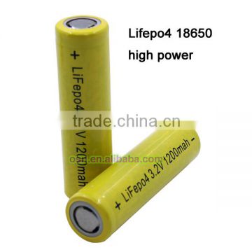 Best Price 18650 Lithium ion Battery Cell 1200mAh with CE Certify