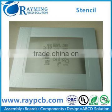 High performance SMT Stencil Printer,White Soldermask pcb