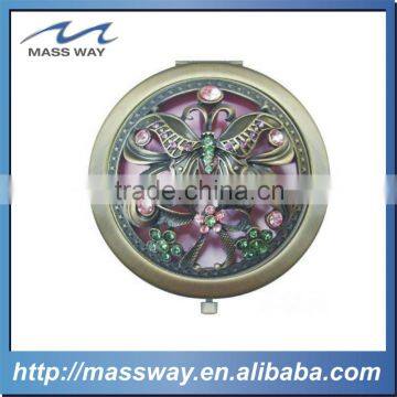 Custom Cheapper Gift Aluminum Fashion Make up Mirror photo-2