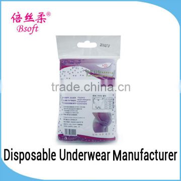 Disposable Maternity Cotton Underpants with Big Size