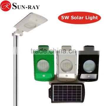 Integrated Battery Solar Panel 2 Years Warranty High Quality Waterproof LED Street Light