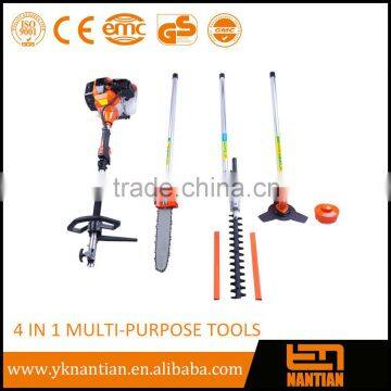43CC 4 in1 hedge trimmer brush cutter chain saw multi tools