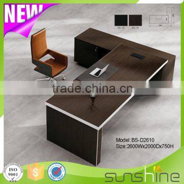 Simple Wooden Computer Writing Desk Models Of Office Desk BS-D2610