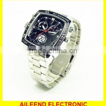 HD 1080P 8GB Waterproof Sport Watch Camera Hidden Security Camera Audio Video Recorder Mini DVR Watch