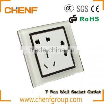 Newest Home/Hotel Use Universal 7 Hole Wall Socket