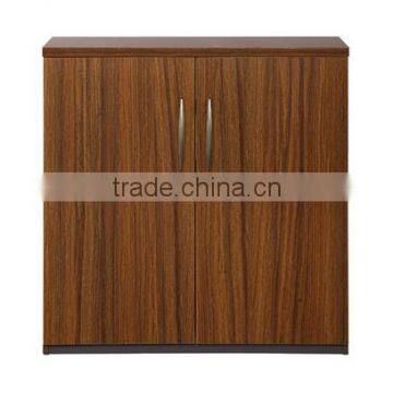 Low wooden office file cabinet with factory price