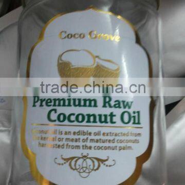 EXTRA VIRGIN COCONUT OIL COLD PRESSED (ORGANIC)