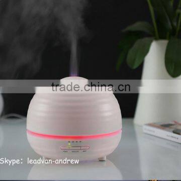7 Colors Changing LED Lights 300ml Ultrasonic Aroma Diffuser Timing Function For Home Office Bedroom