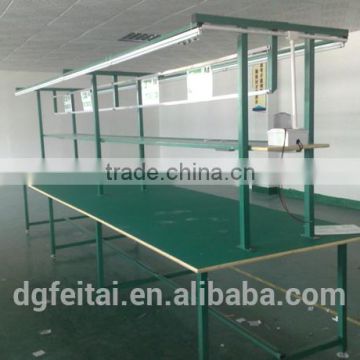 Industrial Factory Workbench Paint Iron Assembly Line Worktable