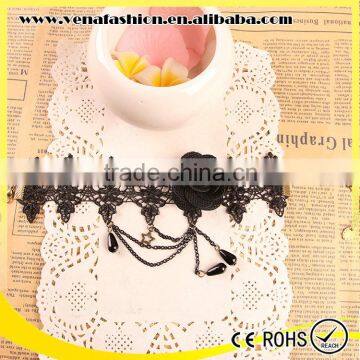Black Rose Lace Girls Fashion New Design Anklet photo-3