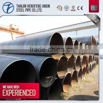 black ERW carbon steel water pipe price