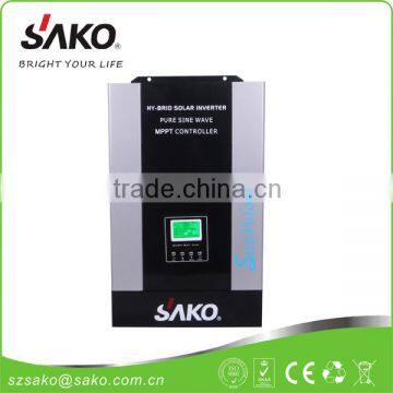 1KVA-3KVA Low Frequency Smart Hybrid Solar Inverter with USB and MPPT solar charger inside,