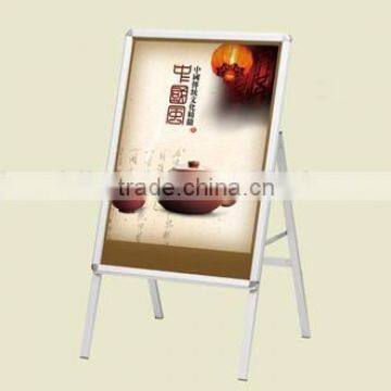 Cheap Decorative Frame Handmade Snap Poster Frame A-board Display Stand
