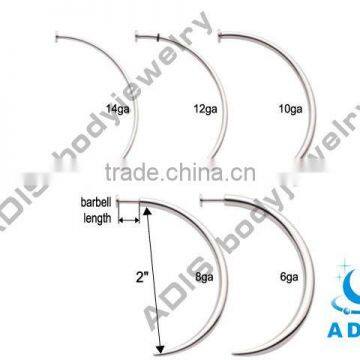 2012 new style lip ring piercing jewelry,surgical steel labret