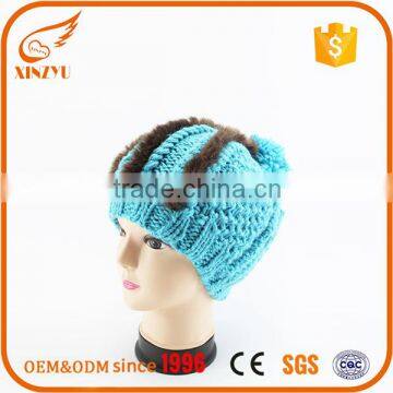 Small order winter crochet hat knitted beanies free pom custom beanie