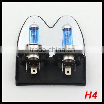 12V 55W h4 halogen fog lamp bulb auto quartz glass 6500k white color h4 car fog lamp replacement