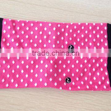 Stock Hot Sale Lovely Girls Hosiery Colorful Pink White Dots Crew Winter Sock photo-3