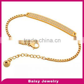 factory price new style stainless steel girls' new designer bracelet