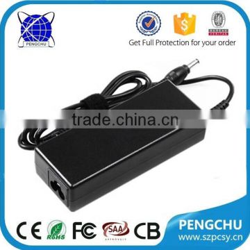 19V 3.95A 75W DC Laptop Power Adapter With FCC CE ROHS Approval