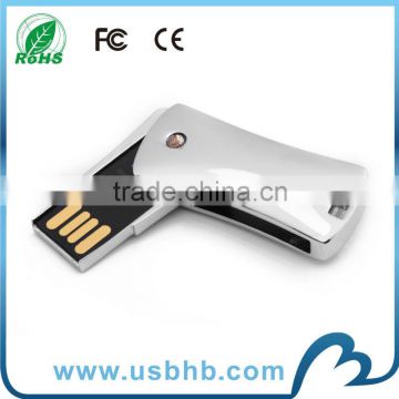 new arrival promo metal rotate usb pendrive of 4gb