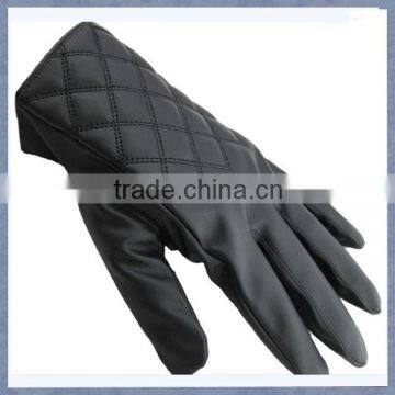 Promotional Touch Glove Leather Touch Glove With Square For Men