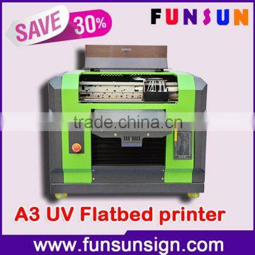 new model flatbed pvc printer with UV lamp dx5 head 1440dpi for ic id card