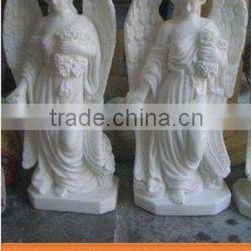 Garden Ornaments Hand Carved Europe Style Stone Sculpture