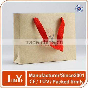 a3 standard size decorative kraft paper bag for gift