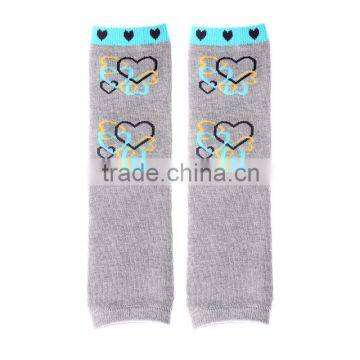 wholesale In stock New arrival cotton heart cute leg warmers