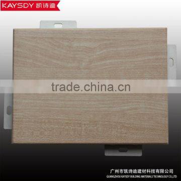 advanced material wooden grain aluminum veneer panel