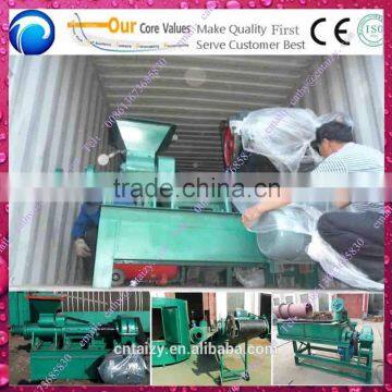 factory price and high efficiency coconut shell charcoal extruding machine