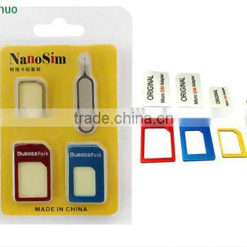 New style hot-sale for nano regular mini sim card adapter