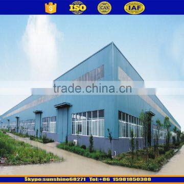 Prefabricated steel structure low cost of warehouse construction