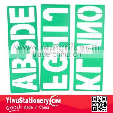 Letter stencil ABCD ruler drawing stencils                        
                                                Quality Choice