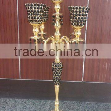 Gold candelabra