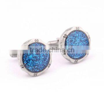 Fashion evil eye cufflinks peacock decorations for party