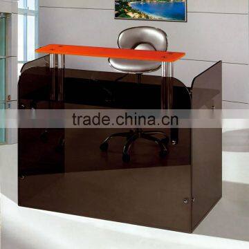 High quality factory price office used glass reception desk for sale PT-P021