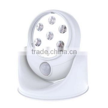 New design Bright 360 Degree Rotatable Automatic Induction LED Lamp Night Light