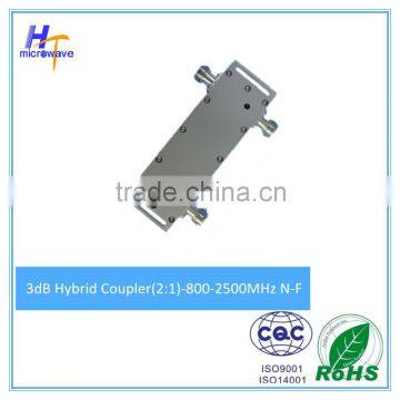 2 in 1 Out 3dB Hybrid Coupler 100W 800-2500MHz N Type photo-2