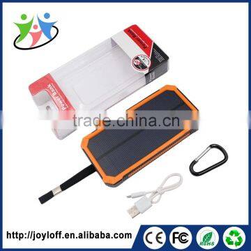 Brilliant Quality Portable Solar 15000mAh Power Bank Charger for Mobile Phone Cafe photo-4