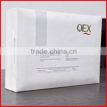 Printing Custom White Card Paper Cosmetic Box Packing Wholesale