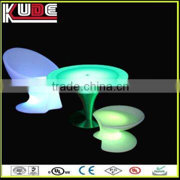 RGB changing LED furniture led coffee table/led bar table for sale