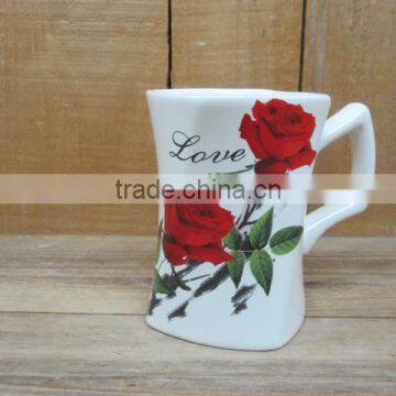 Hot Sell Ceramic Mug with Handle for Tea/ Coffee/ Milk