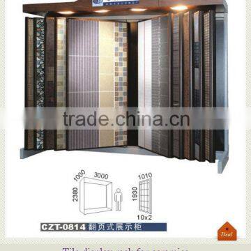 ceramics tiles display boards &racks/flip-typeCZT-0814
