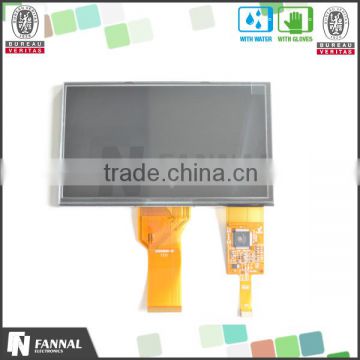 7" tft lcd multi touch screen monitor with sunlight readable