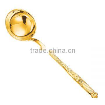 Silver Spoon Restaurant Serving Spoons Catering Spoons Chinese Soup Spoons Soup Ladle Asian Soup Spoons photo-2