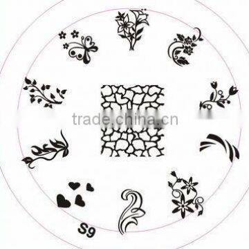 DIY nail art stamping set stamping nail art kit