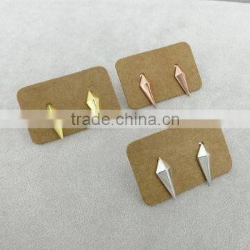 Wholesale  China Sterling Silver Triangle Shaped Stud Earring