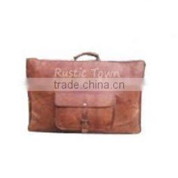 Handmade Leather Suitcase 22 inches